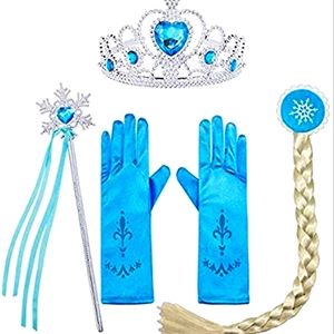 Princess Accessories Dress up Gift Set Crown Scept